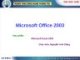 Bài giảng Microsoft Office 2003